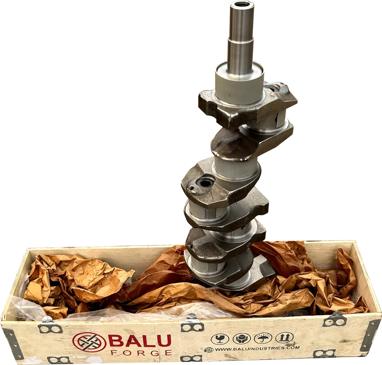 Колінчастий вал (коленвал) Д-144 на Т-40 Д37М-1005011-Б - BALU (Індія)