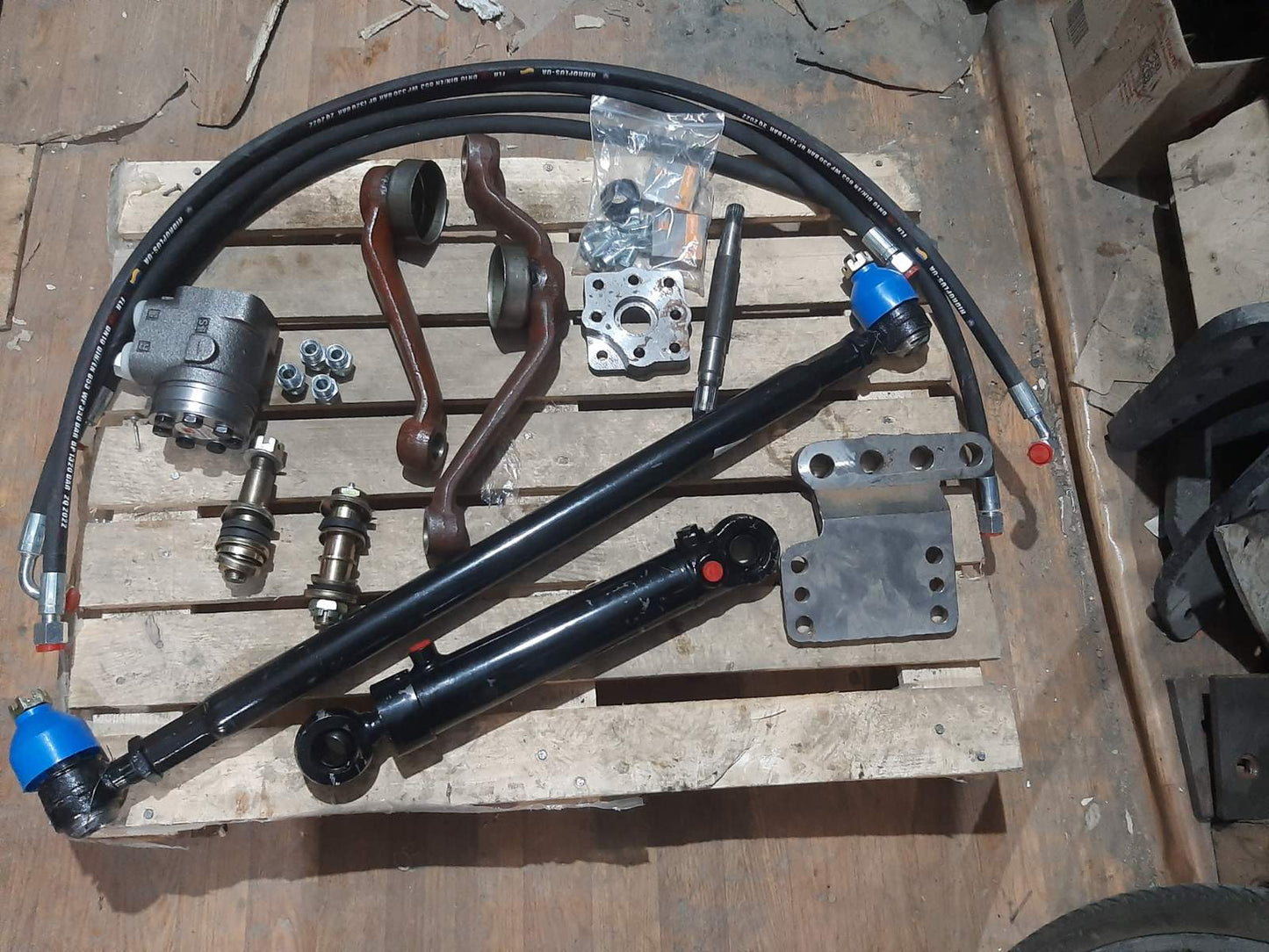 Переобладнення з встановлення дозатора на ГУР (МТЗ-80)