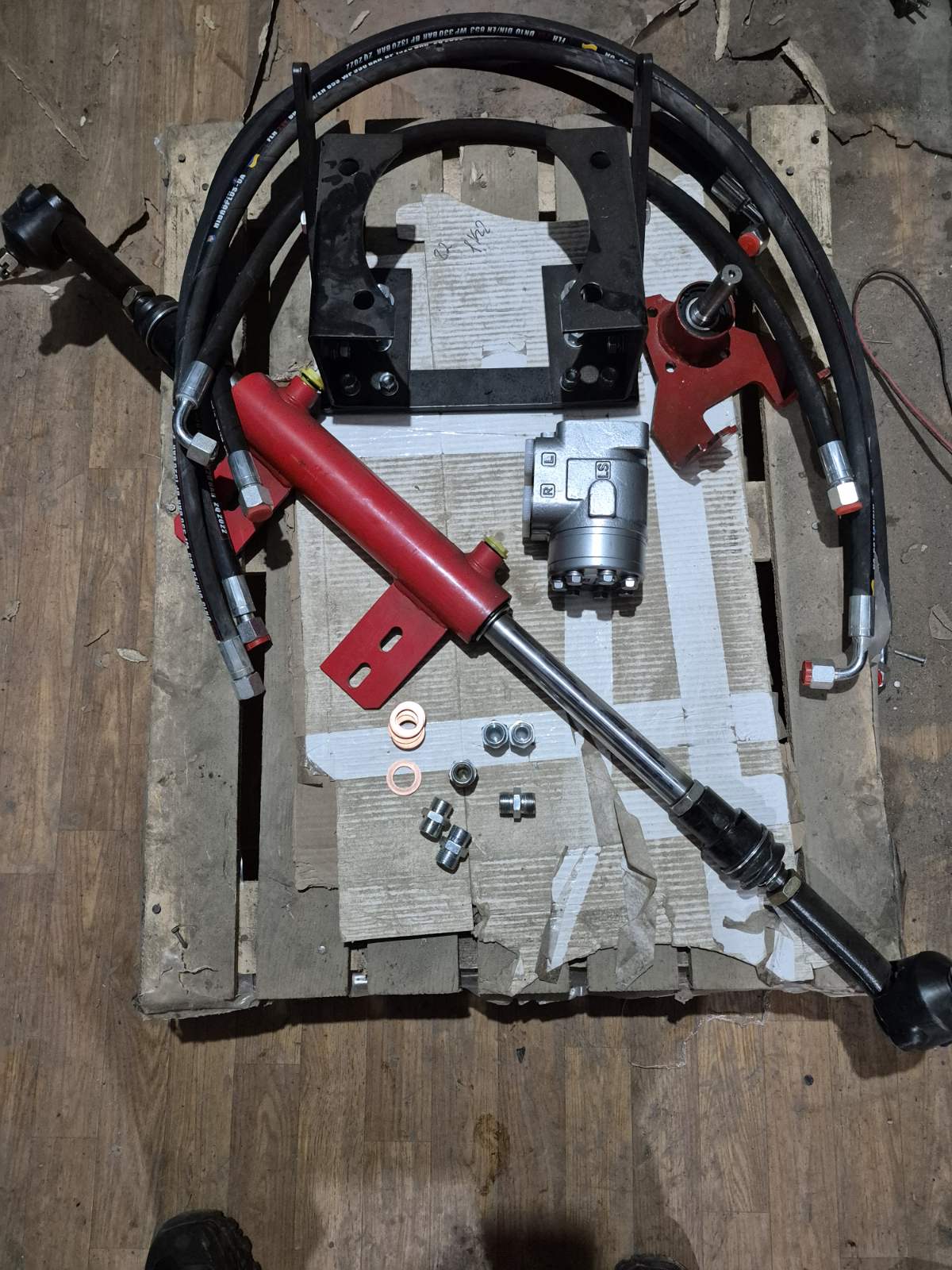 Переобладнання під дозатор Т40 АМ з 2х стороннім циліндром