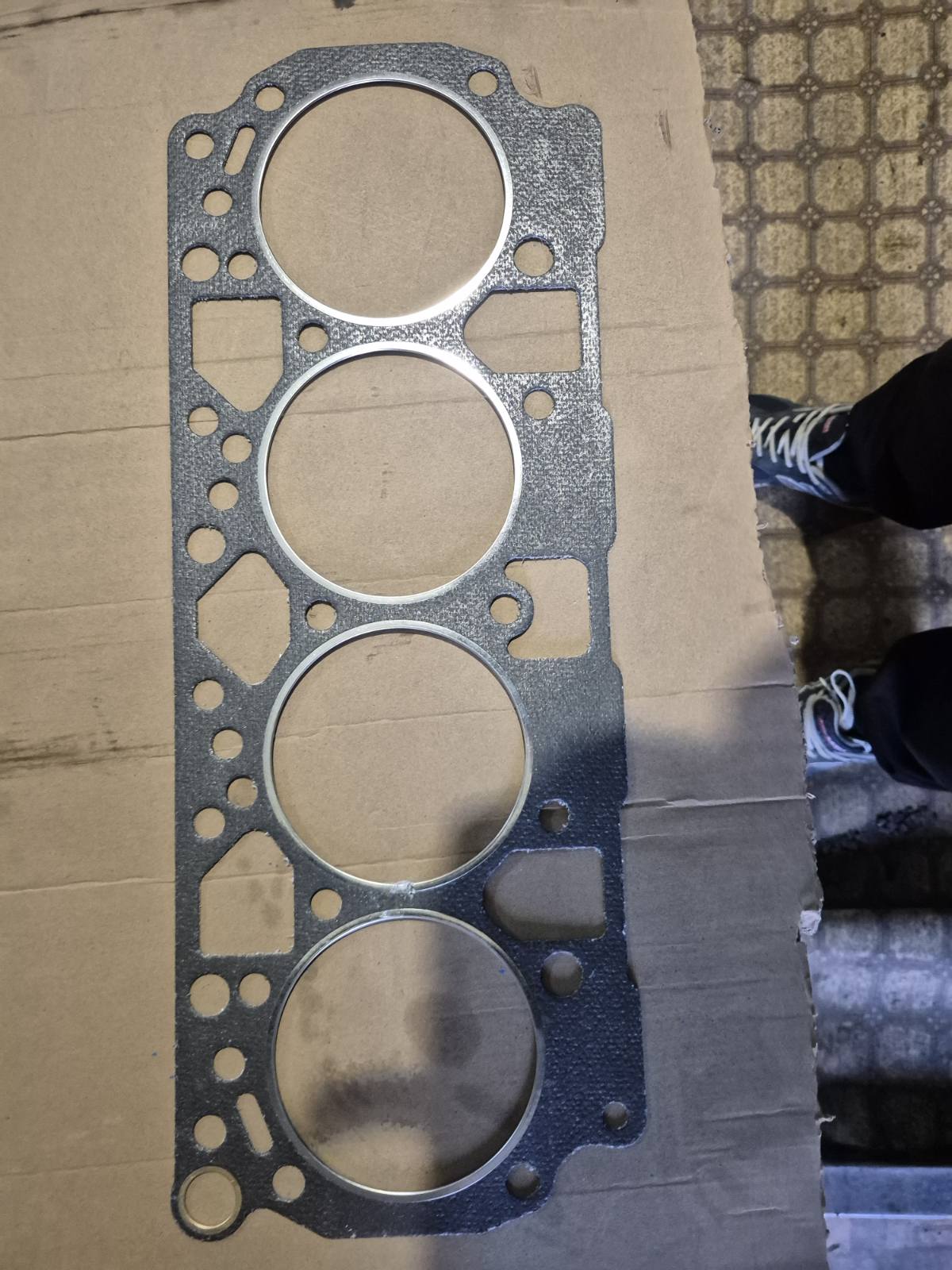 Прокладка головки блока Д240-Д245 (металоазбест) (50-1003070-02-03)