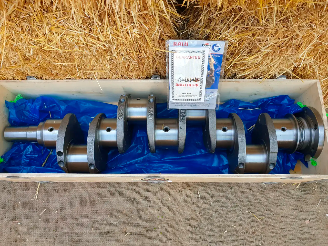 Коленвал (вал колінчастий) Д-65 Д03-008-А СБ ЮМЗ - Індія