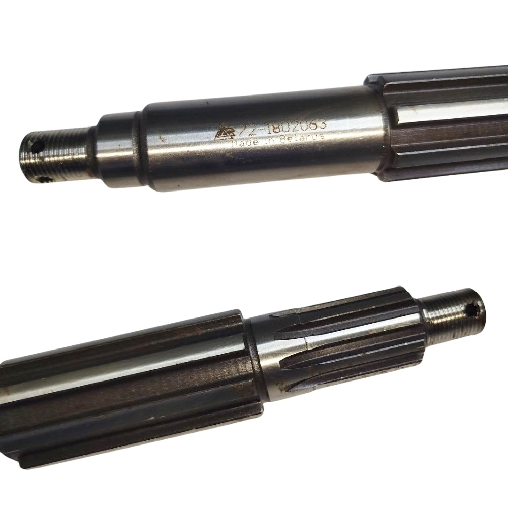 Вал роздавальної коробки МТЗ 72-1802063