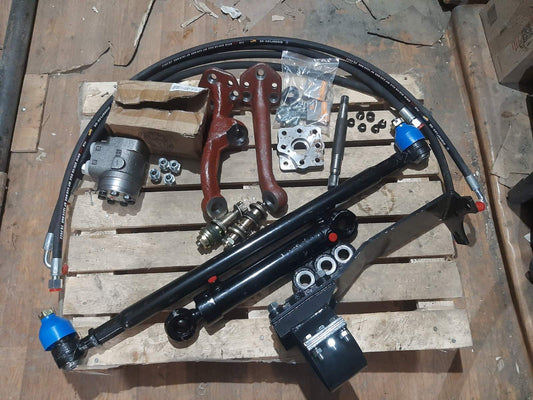 Переобладнення з встановлення дозатора на ГУР з кронштейном (під міст старого зразку з без відливки) МТЗ 82